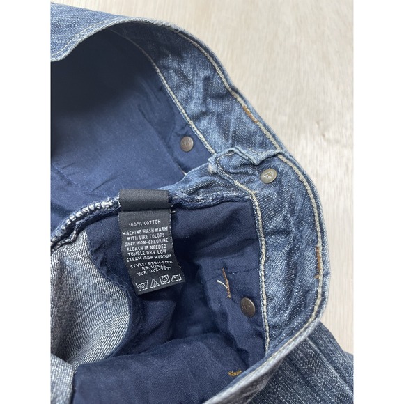 MICROS Young Men SIZE 18 Approx 30x28 Relaxe FIT JEANS DARK WASH - Picture 7 of 9